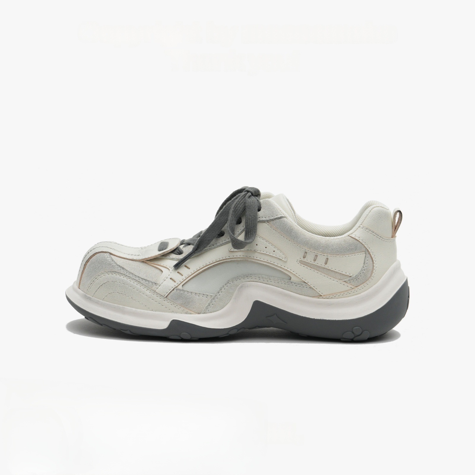 马速主义2025新款小众设计ins潮萌爪鞋女春厚底运动鞋休闲大头鞋详情24