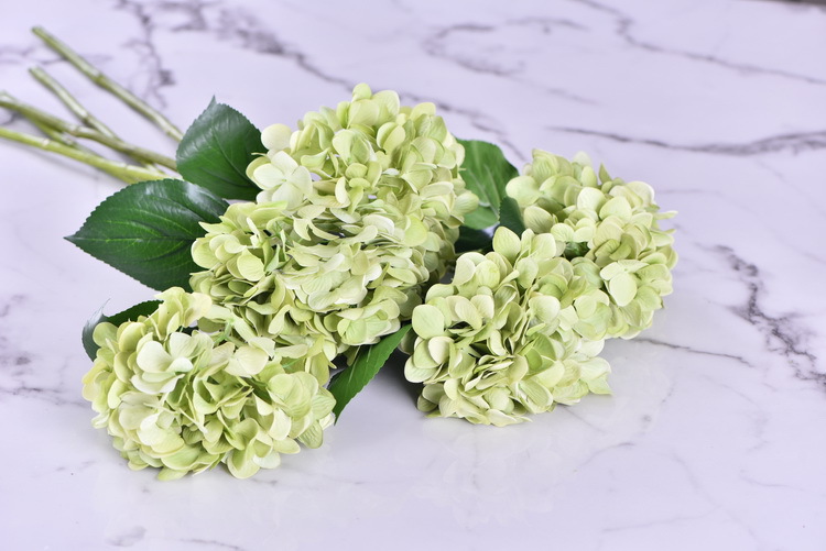 Factory supply of artificial hydrangeas, high-end hydrangea wholesale, wedding, home, hotel landscaping, main flowers, decorative artificial flowers pic 56