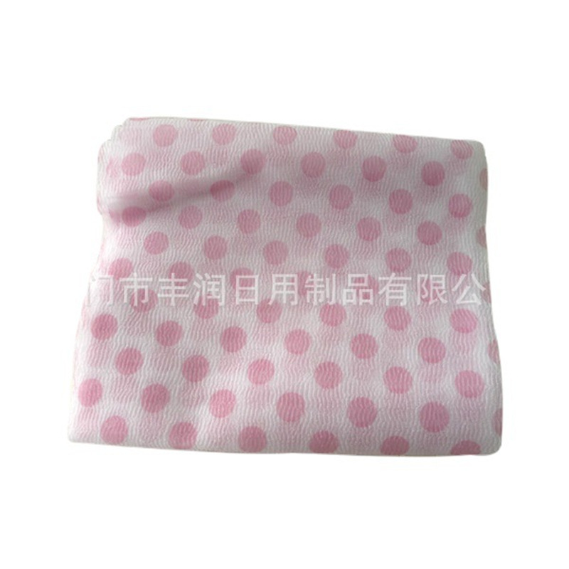 Customized nylon bath scrubbing towels, thin and long strips, bath towels, sauna towels, coarse sand rubbing mud bath towels, and pull back strips from the manufacturer pic 19