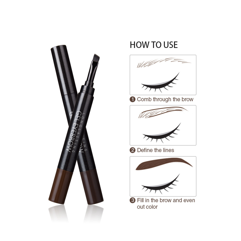 Menuo eyebrow pencil is water-resistant, long-lasting, does not fade or smudge. It is a beginner eyebrow dye and eyebrow shaping and repair cream pic 13