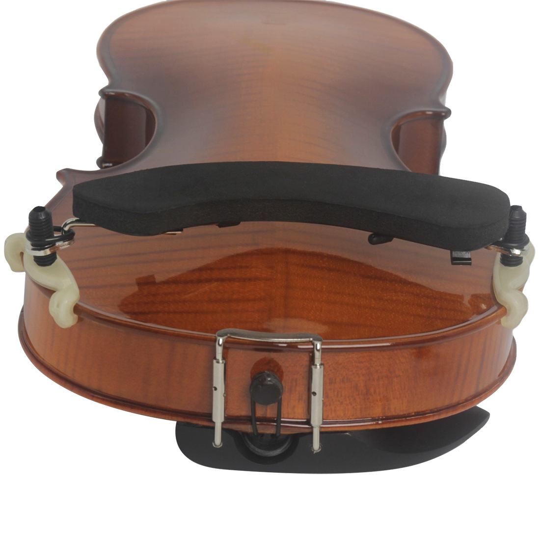 LN100 Red box white foot 4/4-4/3 Anti-wolf violin shoulder support, violin shoulder pad, plastic shoulder support, anti-drop pic 6