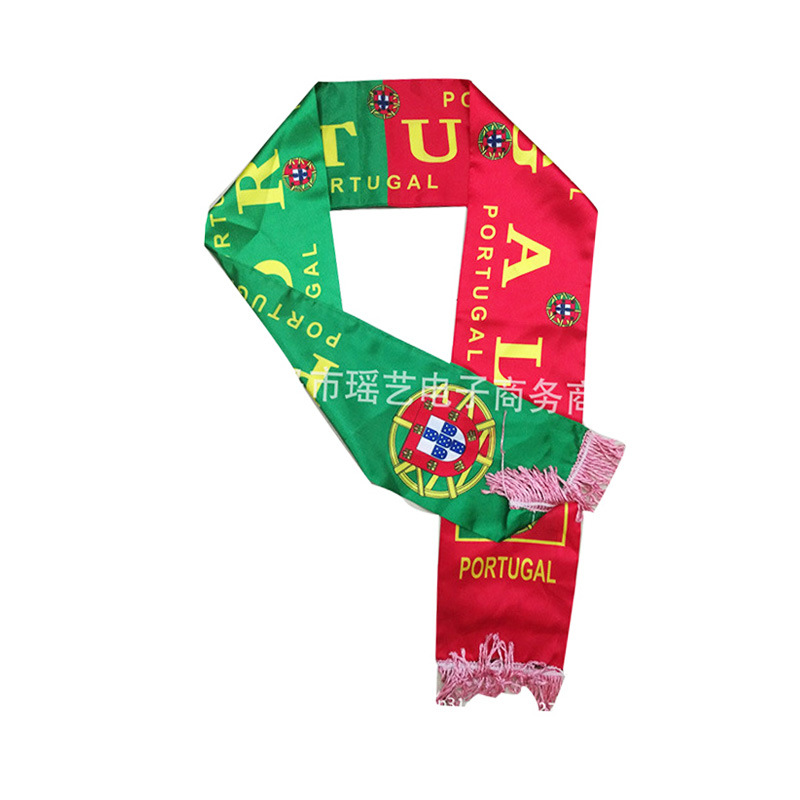 伊拉克国旗围巾 长138*13 供应世界各国国旗围巾详情8