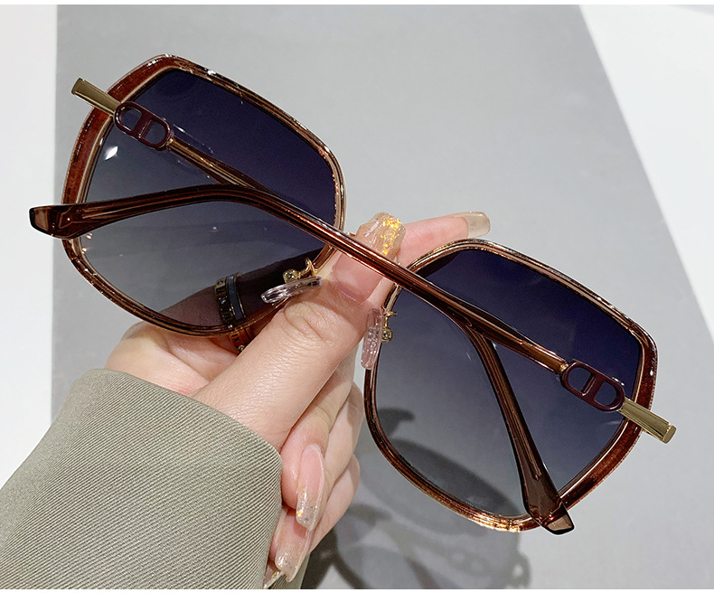 网红街拍偏光太阳镜女时尚潮流星光细闪遮阳眼镜户外出游墨镜8193详情10