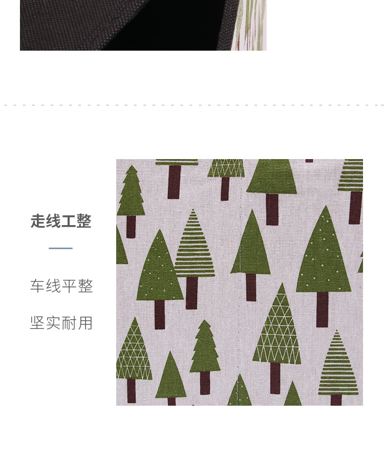 卡通棉麻收纳凳大容量家用折叠整理箱玩具储物凳可坐多功能置物凳详情4