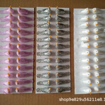 仿真小动物模型可爱小鸟麻雀玩具微景观静态场景摆件迷你详情1