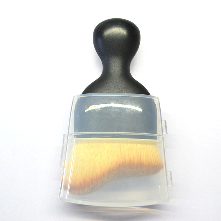 Shenglianqiu Cross-border best-selling Foundation Curve Refresh Single wave makeup brush, portable wine glass brush, foundation brush, contouring brush, contour highlight powder brush, beauty tool pic 6