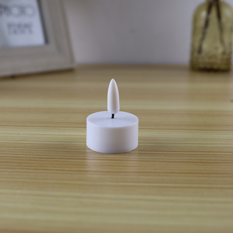 Bullet-shaped tea wax electronic candle LED tea wax simulation small candle pic 1