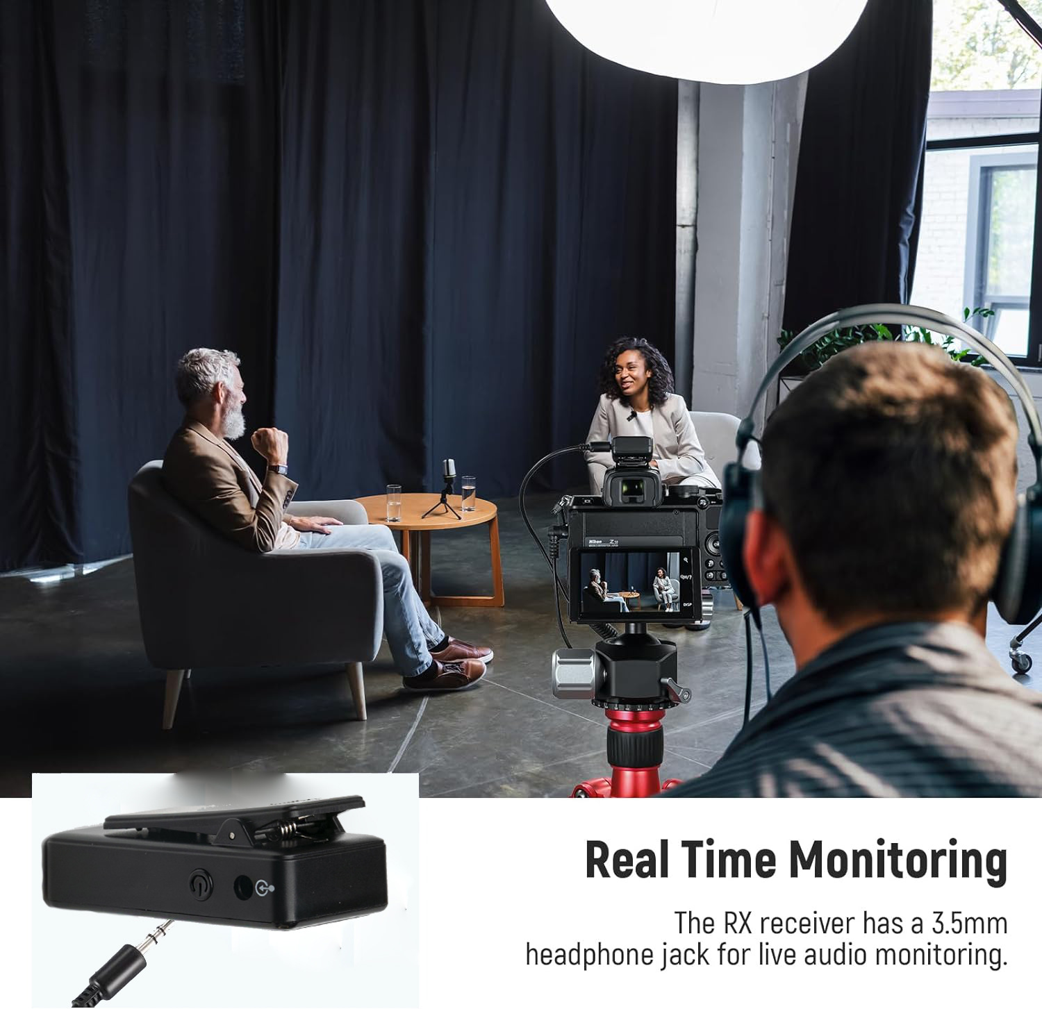 2024私模无线领夹麦直播麦克风主播收音麦网红抖音带货户外连线PK详情12