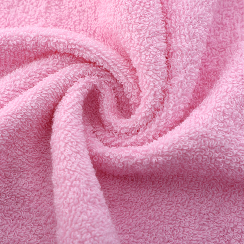 Pure cotton tricolor satin striped plain towel face towel pic 5