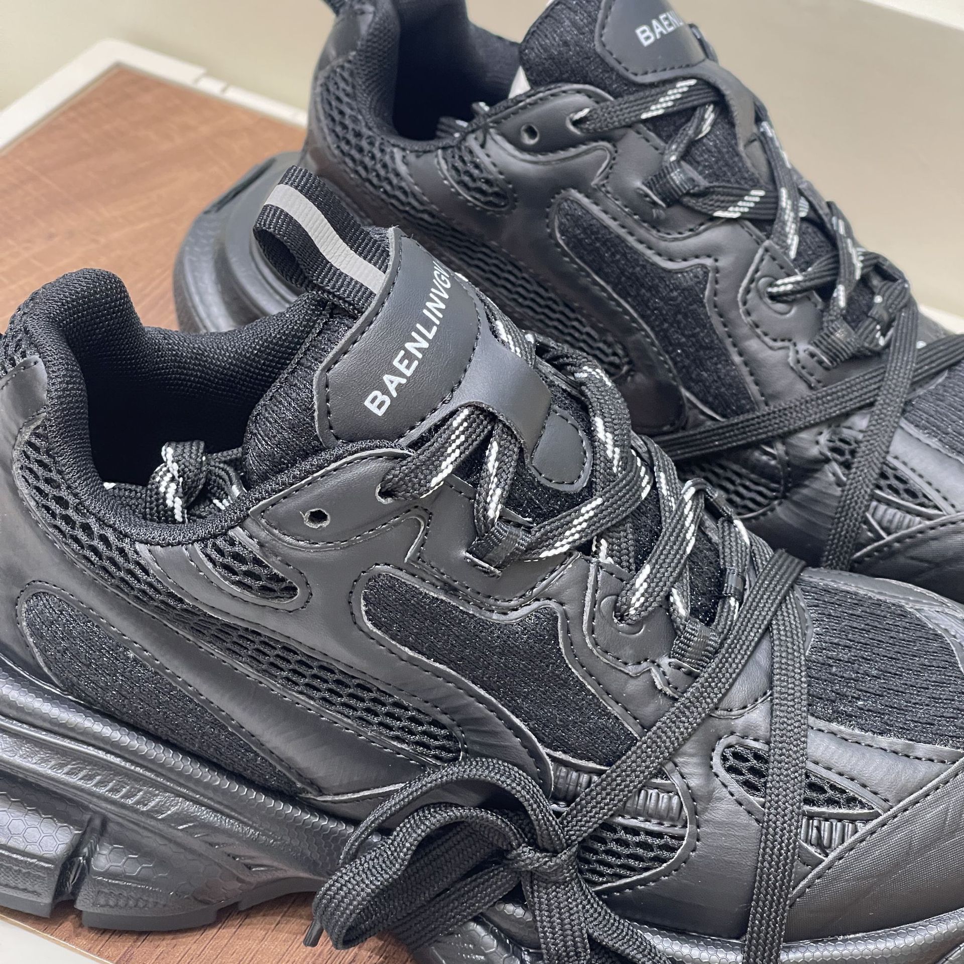 2023年新款老爹鞋增高厚底运动鞋休闲做旧复古情侣男女鞋详情36