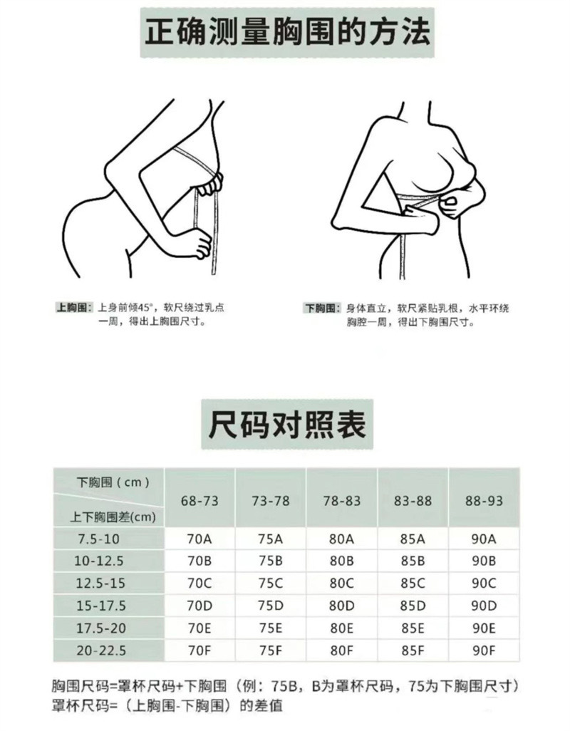 维密同款 软支撑内衣女大胸显小胸聚拢提拉防下垂收副乳文胸套装详情29
