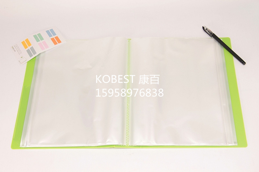 Hot-selling Kangbai Colorful A4 document book with box, 80-page, 100-page insert folder, Folder A2610 pic 66
