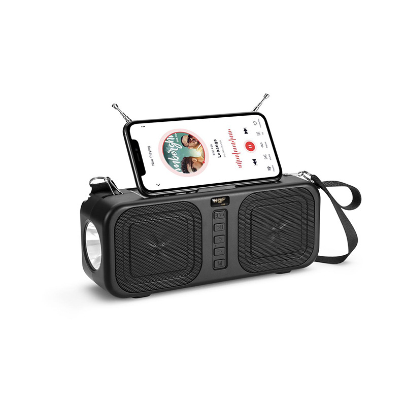 HF-U38 manufacturer supplies new large-speaker Bluetooth speakers, mini subwoofers, solar-charging dual-antenna radios, Bluetooth speakers with phone stands pic 5