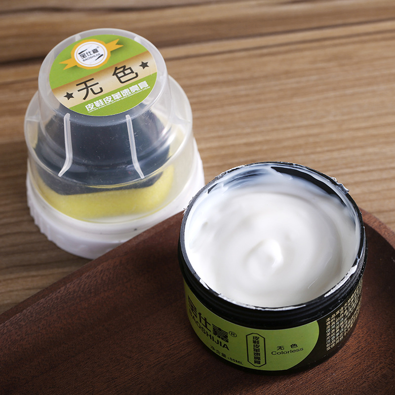 皮鞋上光绵羊油真皮保养油皮革修复膏护理液体鞋油皮鞋美容膏批发详情13