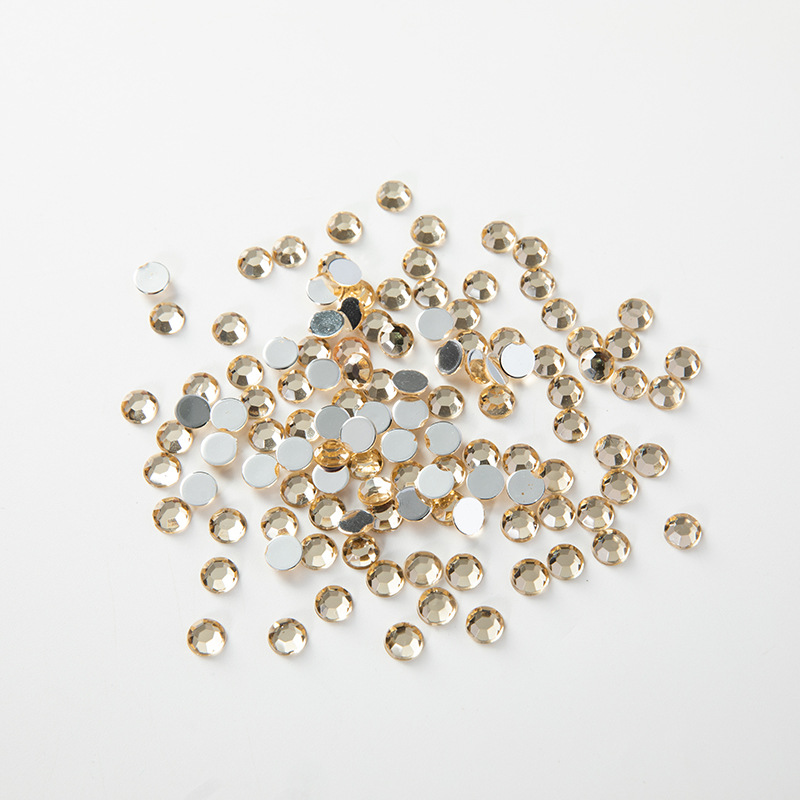 Customized wholesale of circular acrylic satellite drill, hole-free guard stone, AB color drill, DIY clothing accessories and accessories pic 16