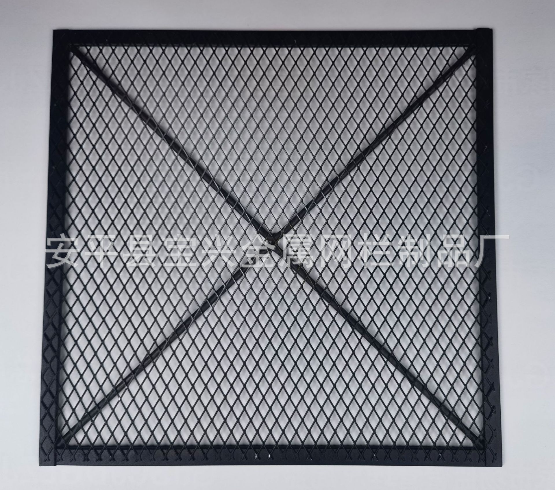 厂家加厚冲压菱形铁网网格金属网板吊顶菱形拉伸网铝网不锈钢网片详情21