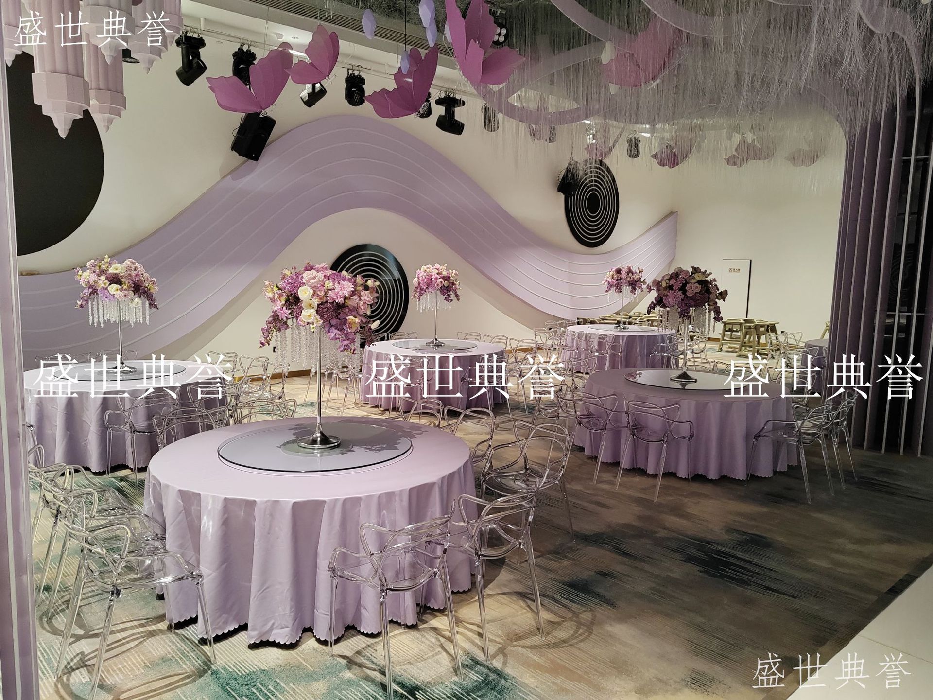 Shenzhen manufacturer direct sales outdoor wedding acrylic crystal chairs, hotel wedding banquet transparent chairs, theme wedding cat-ear chairs pic 12