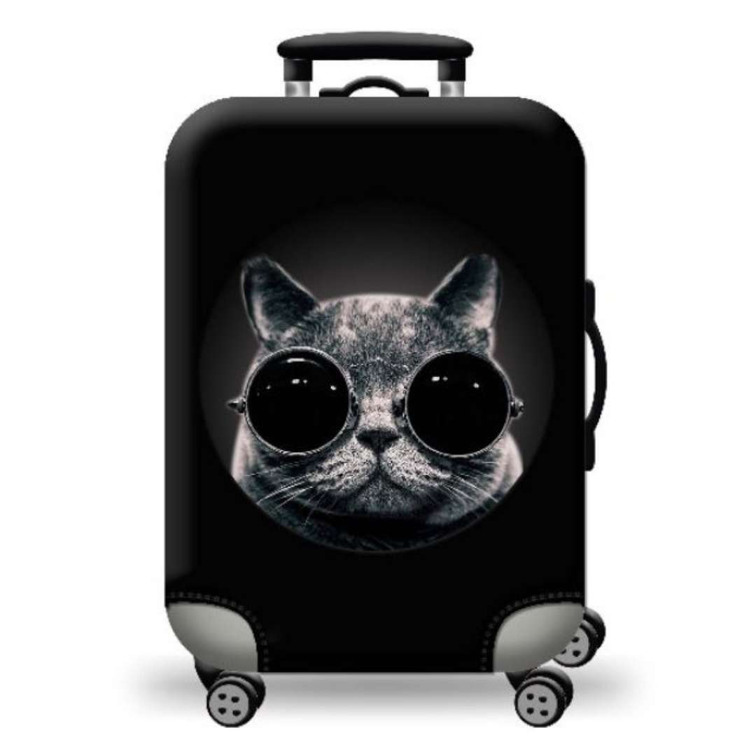 Factory direct sales of thickened and wear-resistant suitcase covers, strong printed elastic and wear-resistant luggage covers, one-piece consignment pic 3