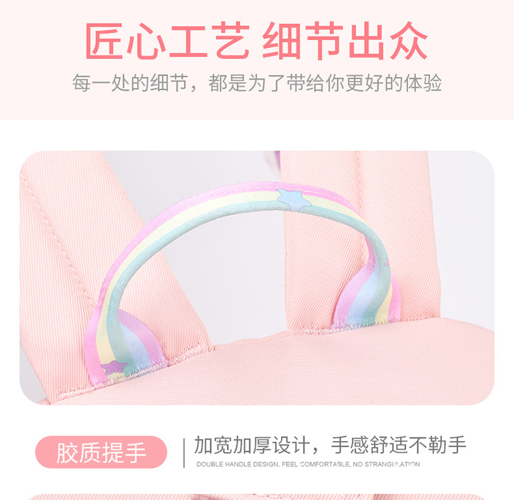 书包小学生儿童女生帆布跨境一件代发工厂批发双肩背包1-34年级详情9