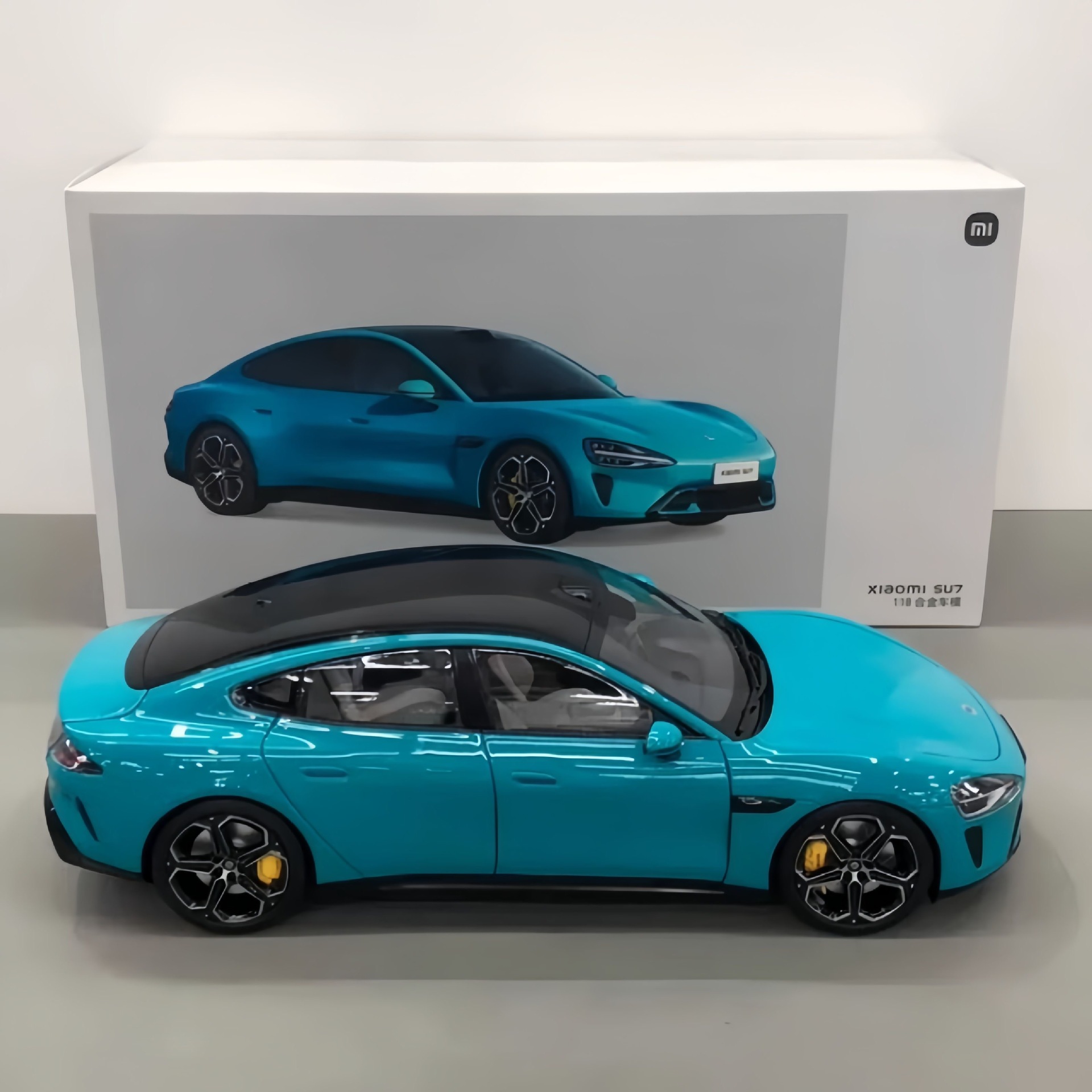 小米Su-7车模1:124汽车模型合金仿真模型手办模型成人玩具一件代详情8