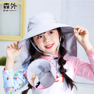夏季男女登山帽防晒速干帽遮阳时尚户外骑行护颈帽防风沙钓鱼帽女详情18