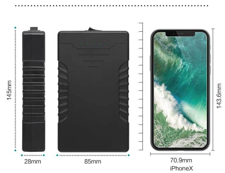12V lithium battery pack, 6800 mah large-capacity 5V power bank, speaker, air conditioner, clothing backup power supply pic 9