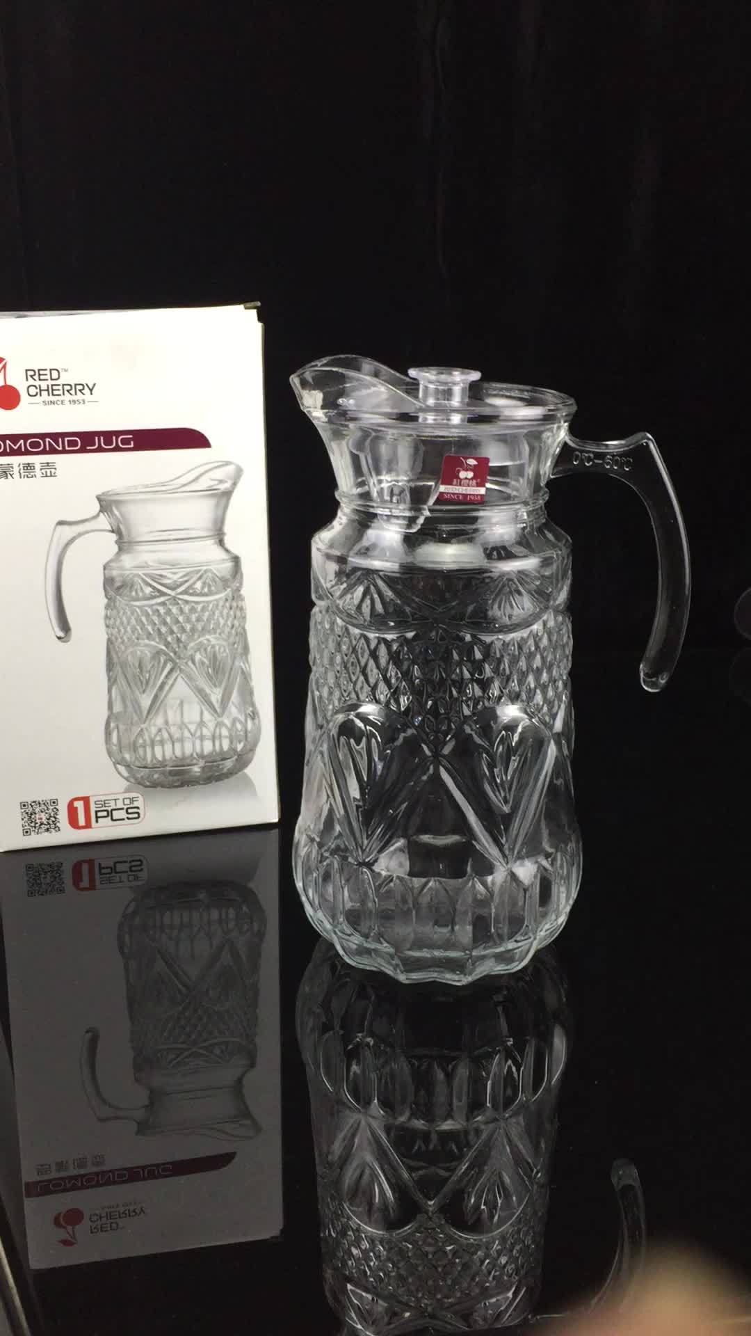 Creative carved transparent cooling water bottle pic 1