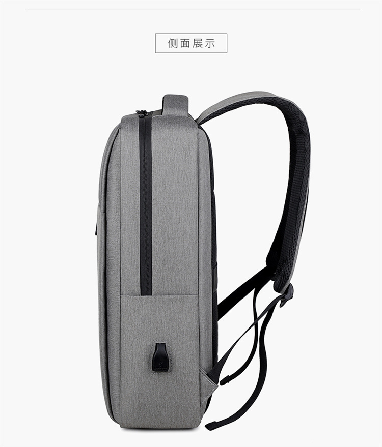 批发米版电脑背包 17寸电脑包大容量双肩包 可做背包 可定 制LOGO详情28