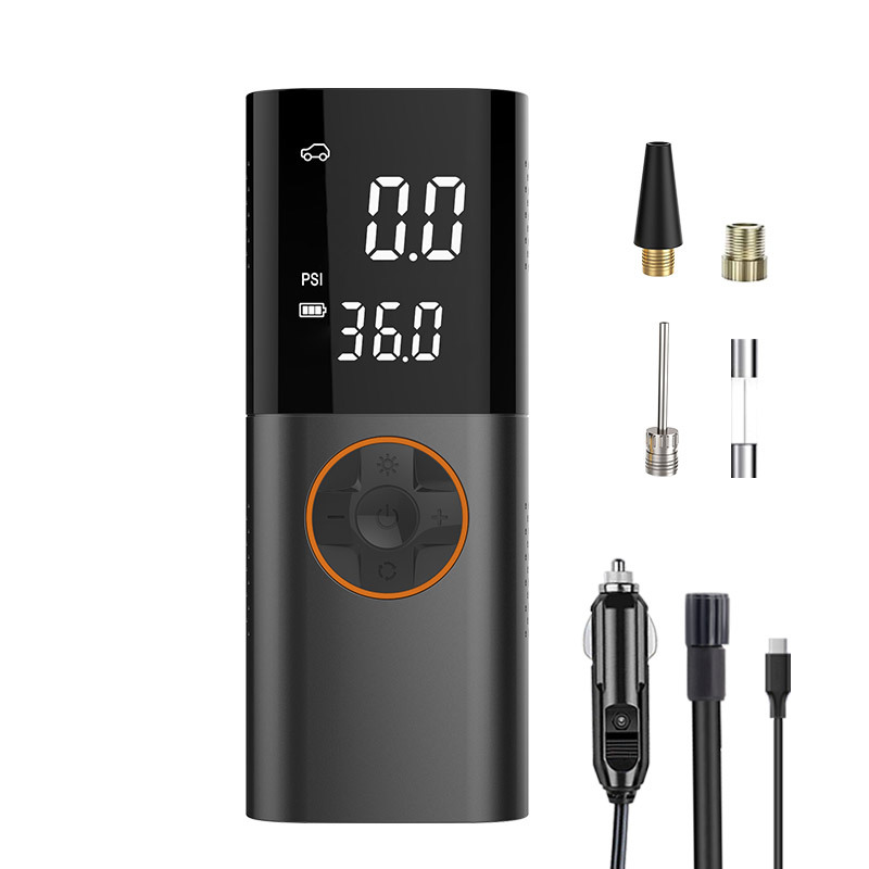 Chezhiku brand portable car air pump, mini electric tire, air pump, handheld dual-purpose rechargeable inflatable tent for vehicles pic 10