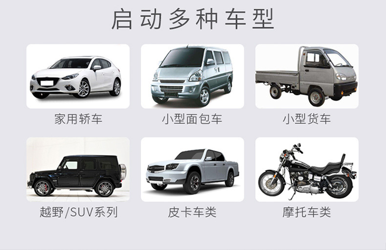 12v car emergency start power supply, a powerful emergency ignition rescue tool for car batteries pic 6