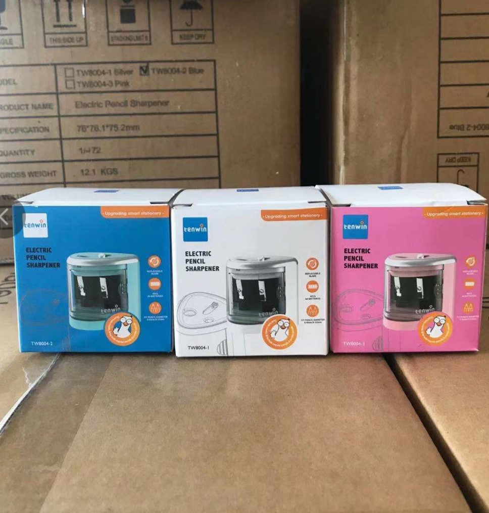 Electric pen sharpener, automatic plastic pencil sharpener, art painting pencil sharpener, student supplies pencil sharpener, pen sharpener pic 3