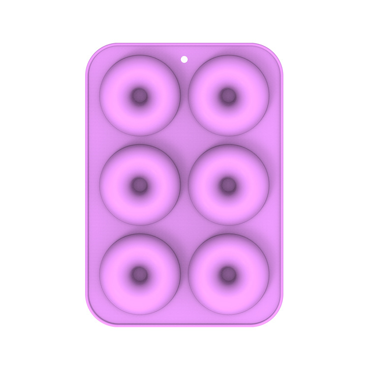 Ningbo Bochuang Factory offers oven baking tools, silicone cake molds, 8-piece, 4-piece and 6-piece doughnut molds in stock pic 57