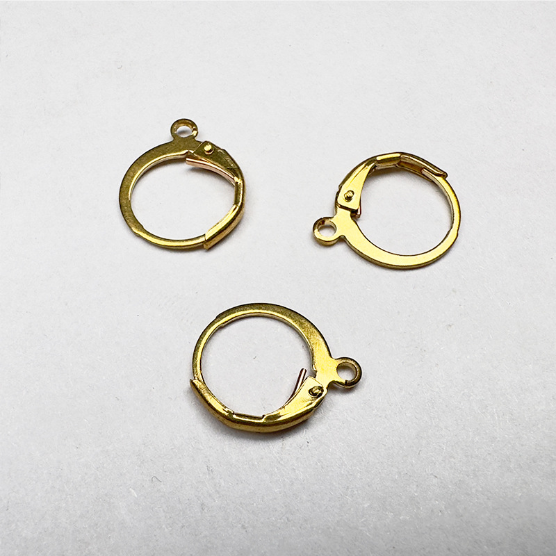 厂家现货批发法国钩diy饰品配件耳钩耳夹耳钉耳环耳饰详情6