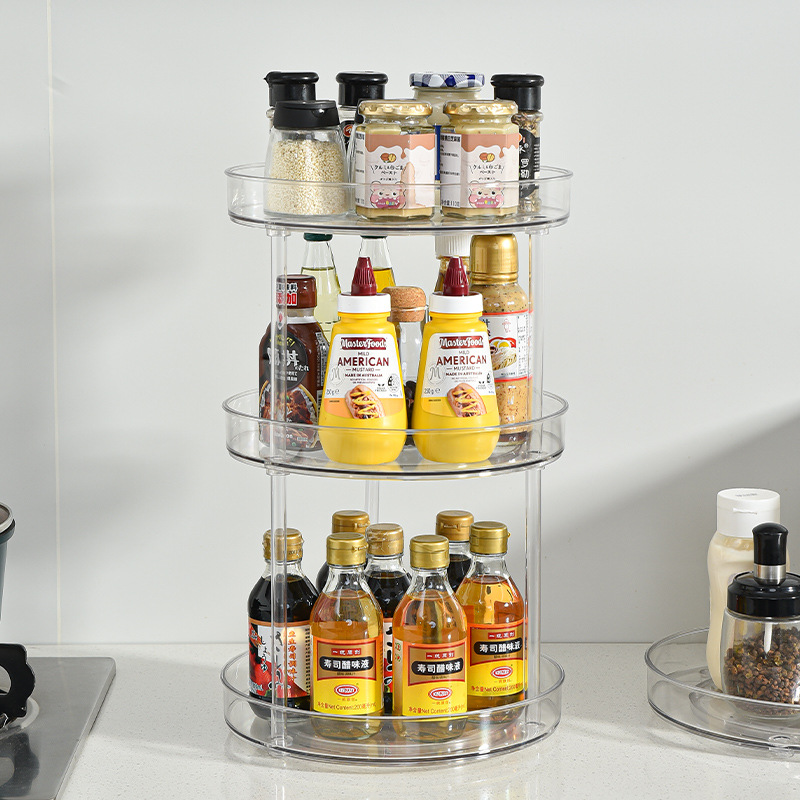 Six-compartment kitchen sealed spice storage box with handle, transparent dried fruit snack plate, large-capacity refrigerator fresh-keeping box pic 2