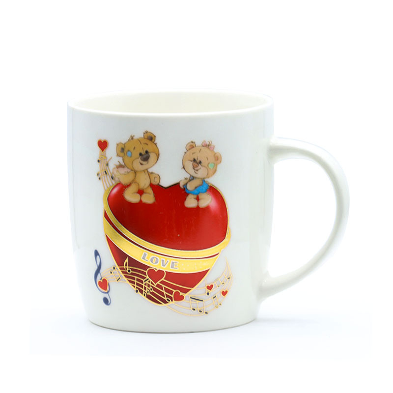 厂家直销热款卡通陶瓷咖啡杯带小熊套装可爱少女马克杯情人节礼品情侣小礼物370ML大容量家用通用牛奶杯支持做客logo详情4