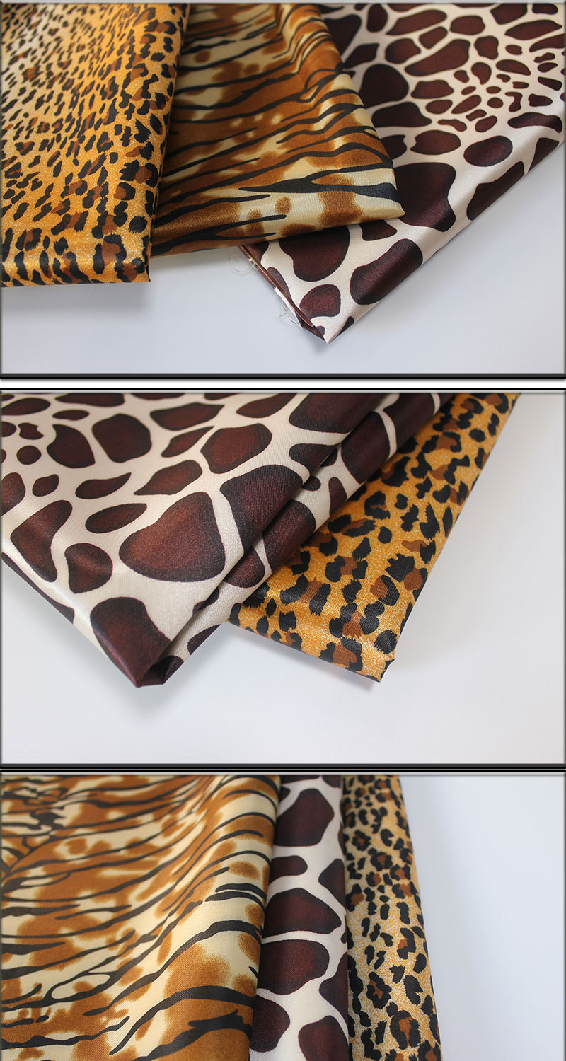 Tinted print, leopard print, printed foam, printed fabric, foam coating pic 20