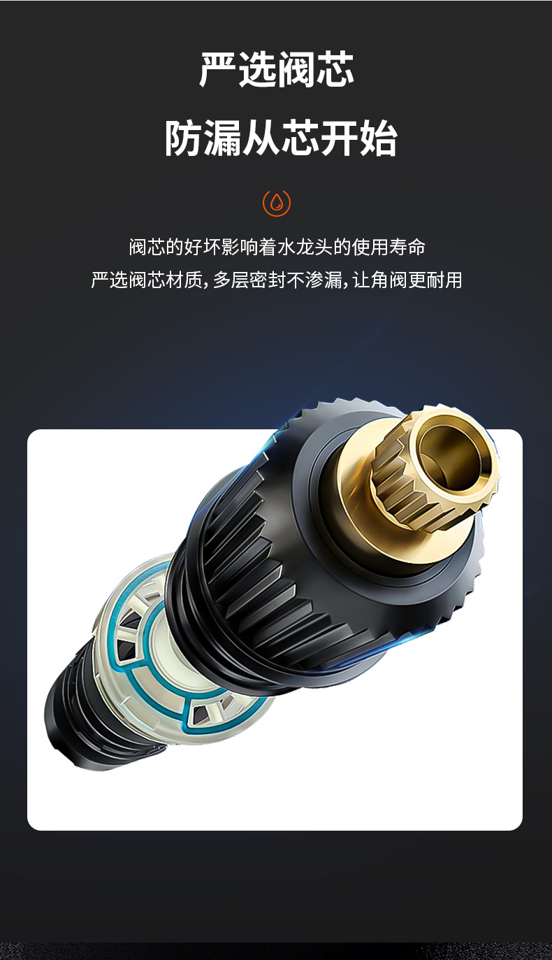 生活颂家用厨房水龙头 厨用弹簧水龙头 水槽洗菜盆水龙头一件代发详情14
