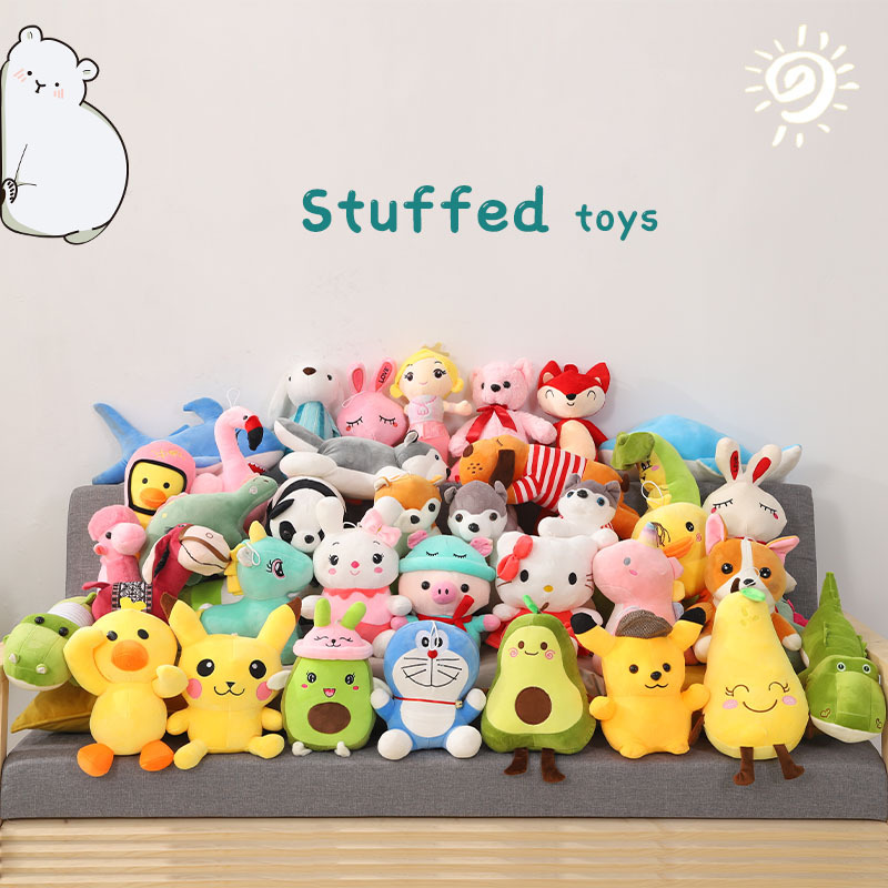 毛绒玩具批发可爱新款八寸娃娃机公仔流量款婚庆抛洒小玩偶批发详情7