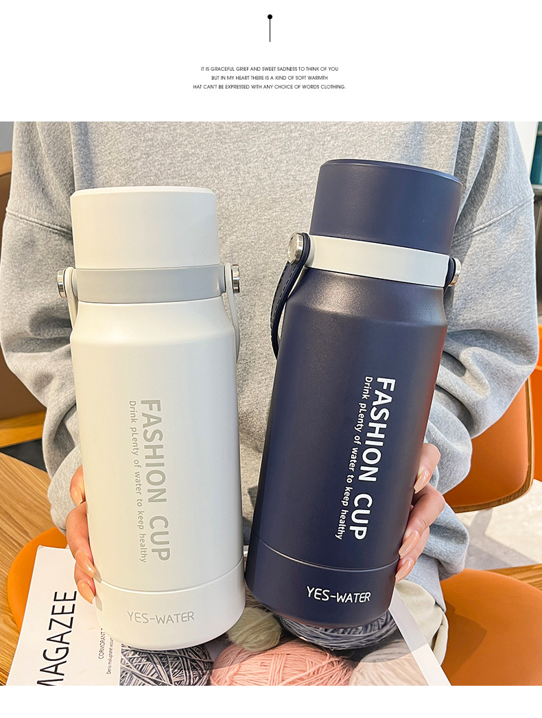 户外旅游大容量水壶巨无霸保温杯316食品级不锈钢学生水杯子批发详情39