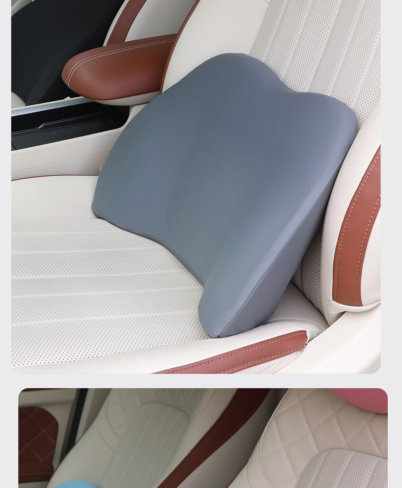 Cool cushion, memory foam pillow, car lumbar support, office chair pillow, lumbar support backrest, a must-have for prolonged sitting pic 21