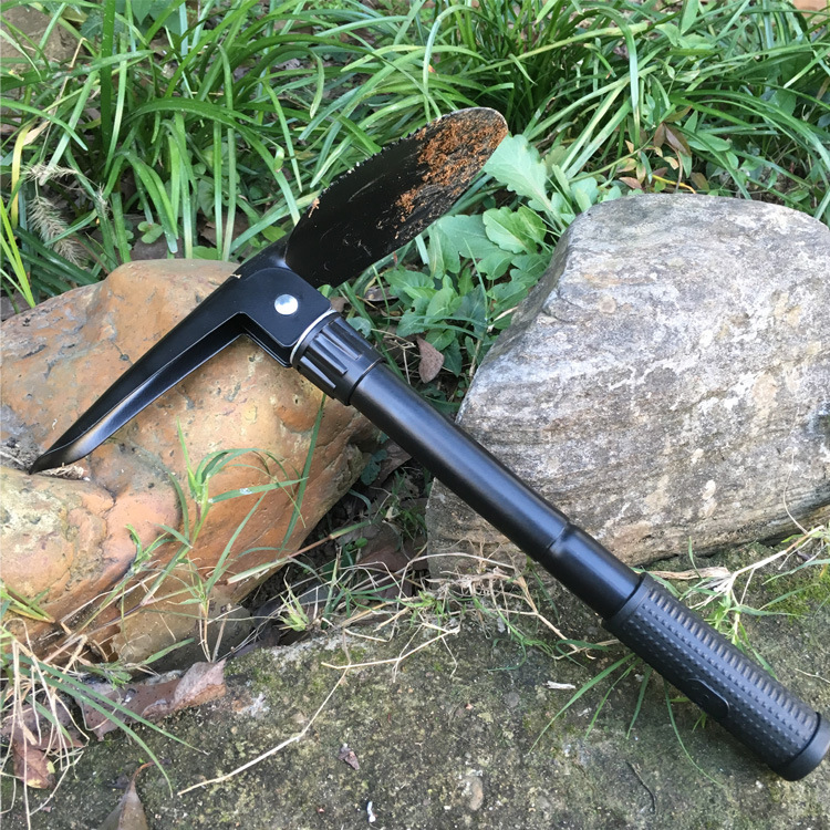 厂价批发多功能工兵铲救生铁锹野营铲子 折叠铲 车载小号户外防身详情51