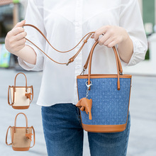 Leather single-shoulder bag for women, versatile and fashionable 2023 Korean small square bag, top layer cowhide ins Korean version crossbody bag, small bag pic 23