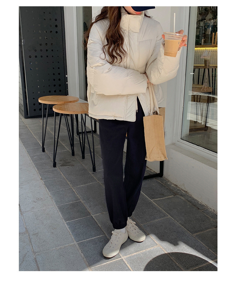 TG90% White duck down thickened down jacket for Women 2021 Winter New stand-up Collar Coat 15580(same style as 13519) pic 20