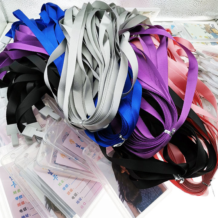 A1211 1.5 Plain and fashionable large card holder, lanyard, neck hanger, two-yuan store, two-yuan store, street stall, night market hot sales source pic 5