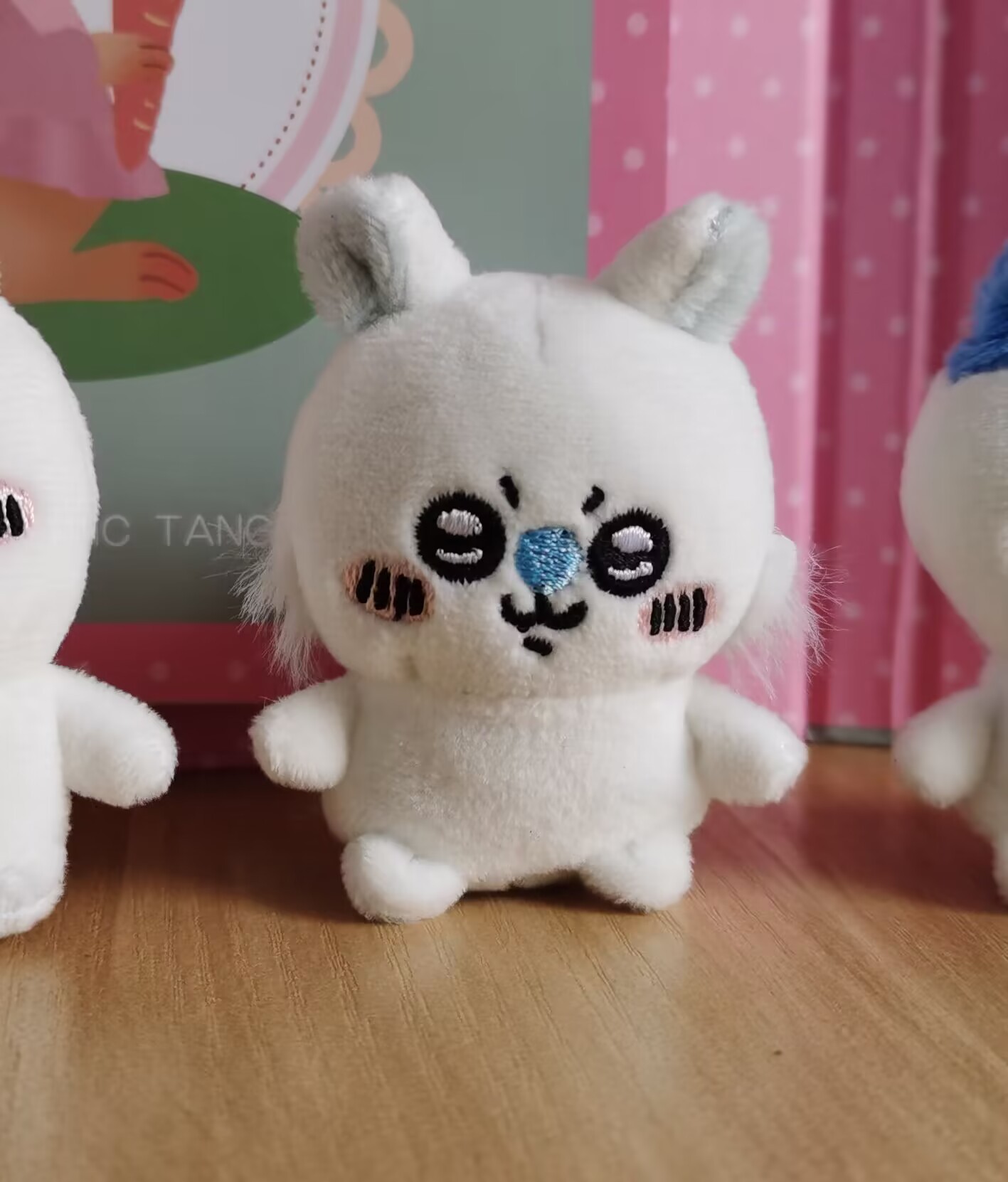 日单自嘲熊玉桂狗乌萨奇库洛米美乐蒂吉伊布丁狗毛绒公仔玩偶挂件详情17