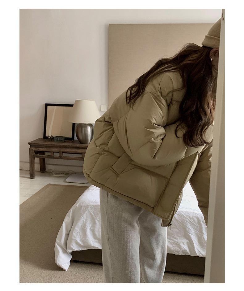 TG90% White duck down thickened down jacket for Women 2021 Winter New stand-up Collar Coat 15580(same style as 13519) pic 28