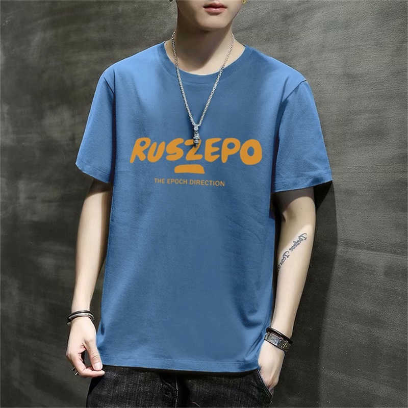 男士短袖t恤2024新款夏季潮流韩版宽松打底衫衣服体恤大码青少年详情49