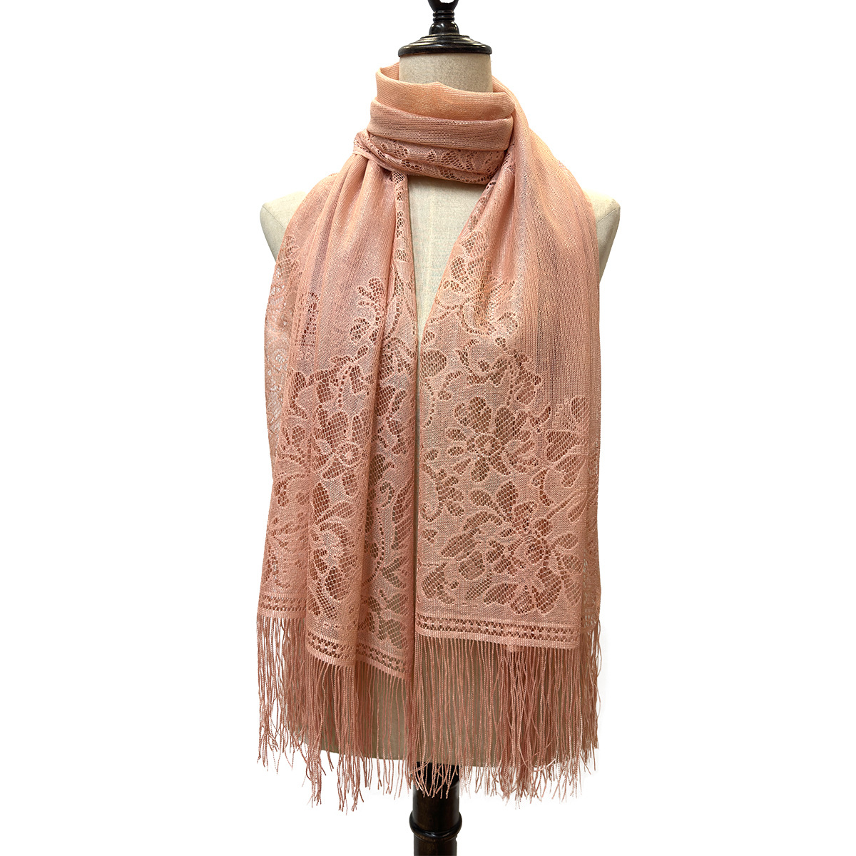 一件代发新款跨境时尚蕾丝婚纱礼服派对晚宴披肩 批发详情4