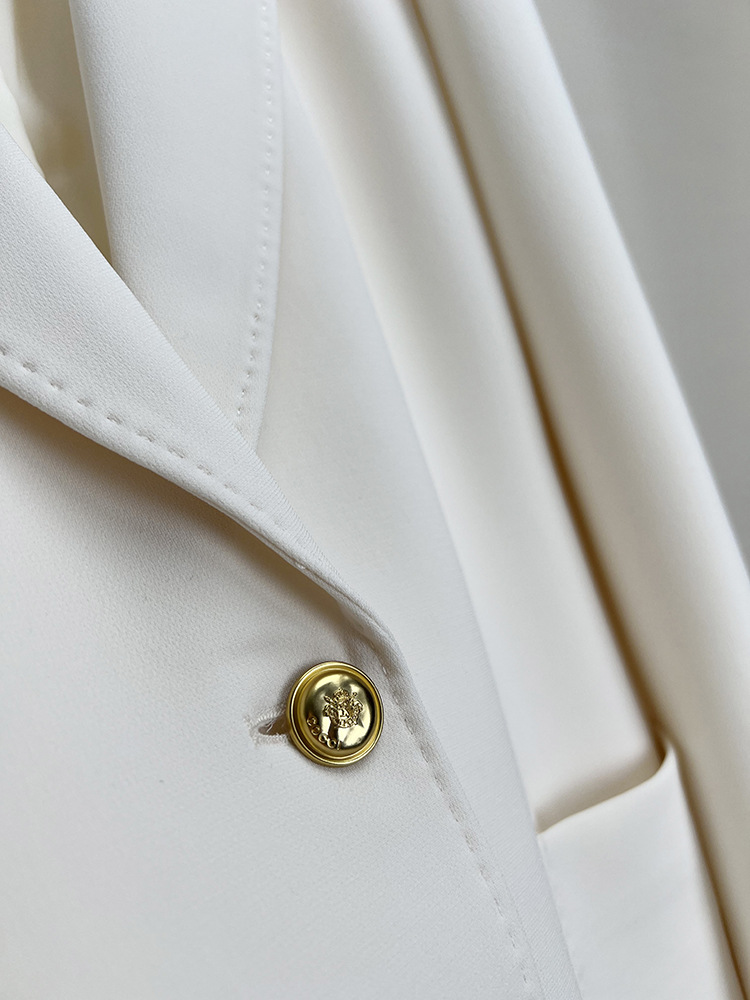 The new Spring 2023 tri-acetate casual one-button small suit for women, a stylish Korean-style commuter jacket pic 25