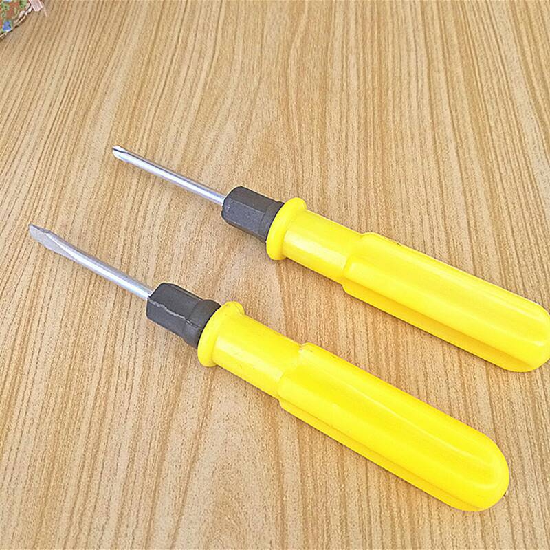 4-inch yellow-handled dual-purpose screwdriver, cross-head multi-purpose screwdriver, screwdriver, screwdriver, screwdriver, hardware tools pic 7